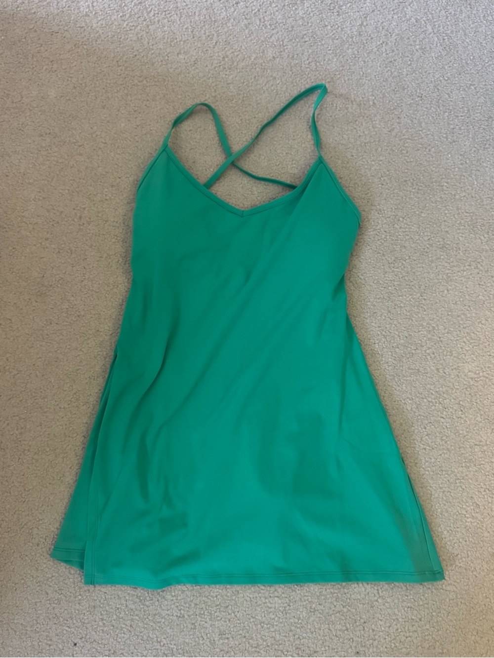 Vuori Emerald Green Solstice Crossback Tennis/Golf Dress (never worn)